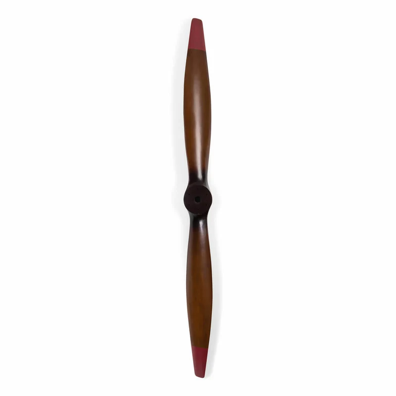 Authentic Models Wanddeko Propeller WWI Wood, Flugzeugpropeller, Mahagoni-Holz, AP155