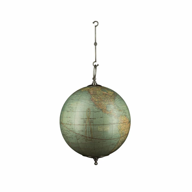 Authentic Models Hängeglobus Weber Costello Hanging S, Globus, Dekoration, Aluminium / Kunststoff / Papier, GL075