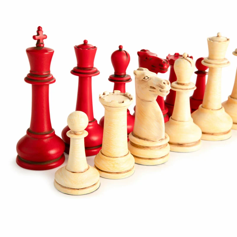 Authentic Models Schach Classic Staunton Chess Set, Schachspiel, Brettspiel, Resin, GR021