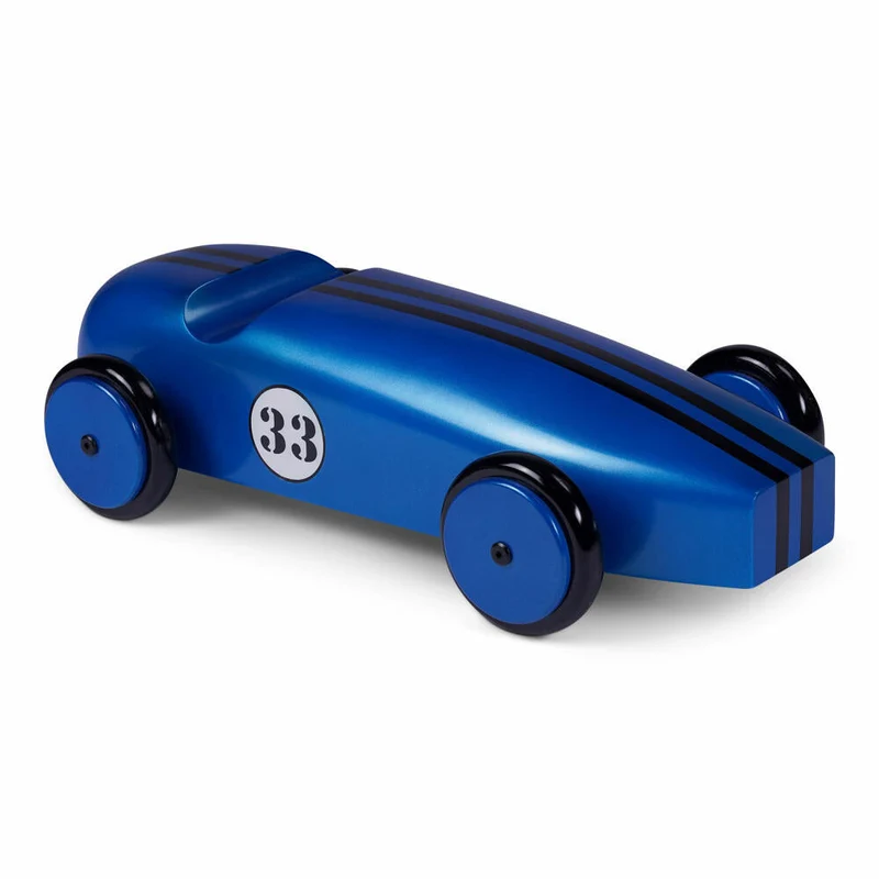 Authentic Models Holz-Modell-Auto Blue, Modellauto, Dekoration, Mahagoni-Holz, AR063