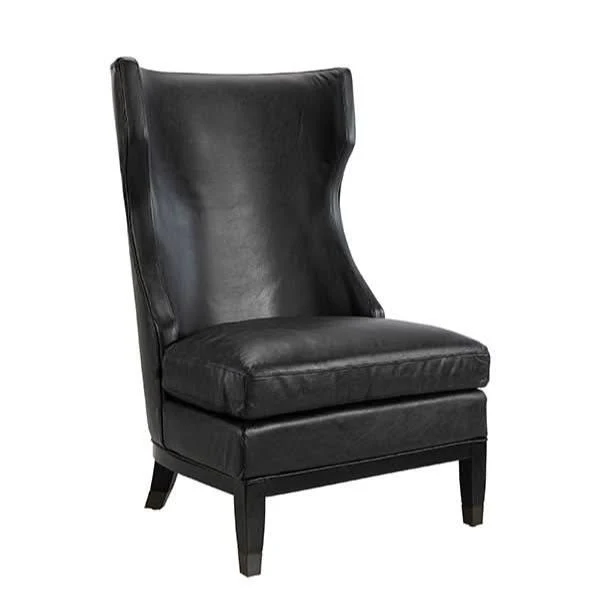 Artwood Sessel Leder REED schwarz