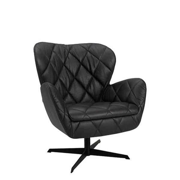 Artwood Sessel Leder JADE anthrazit