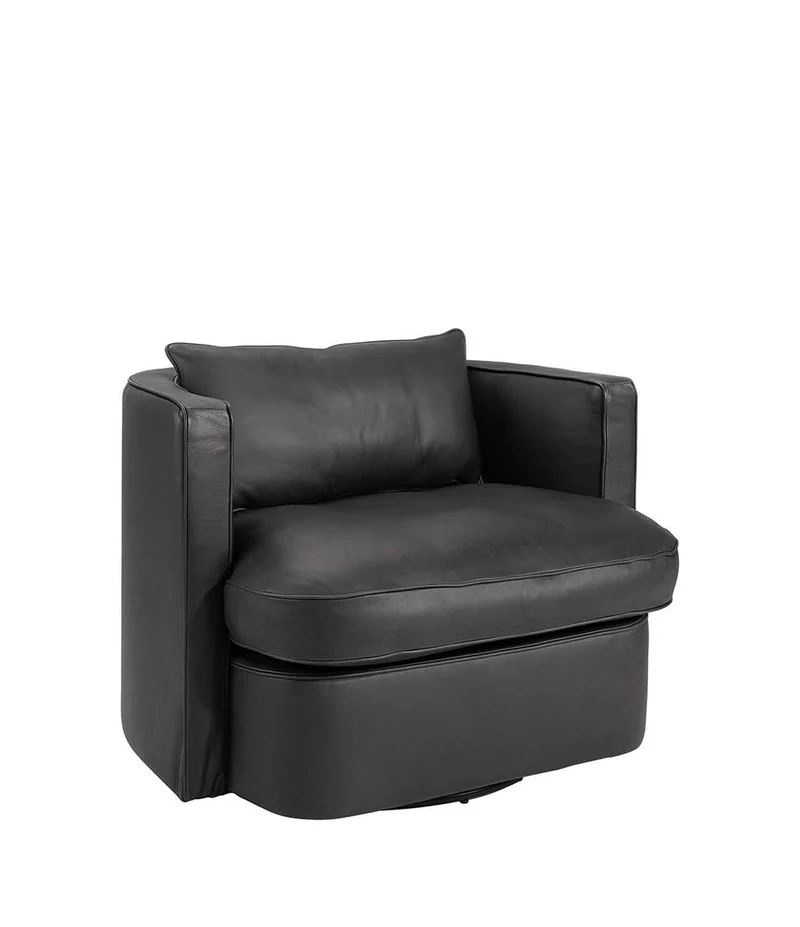 Artwood Sessel Leder JOAN anthrazit