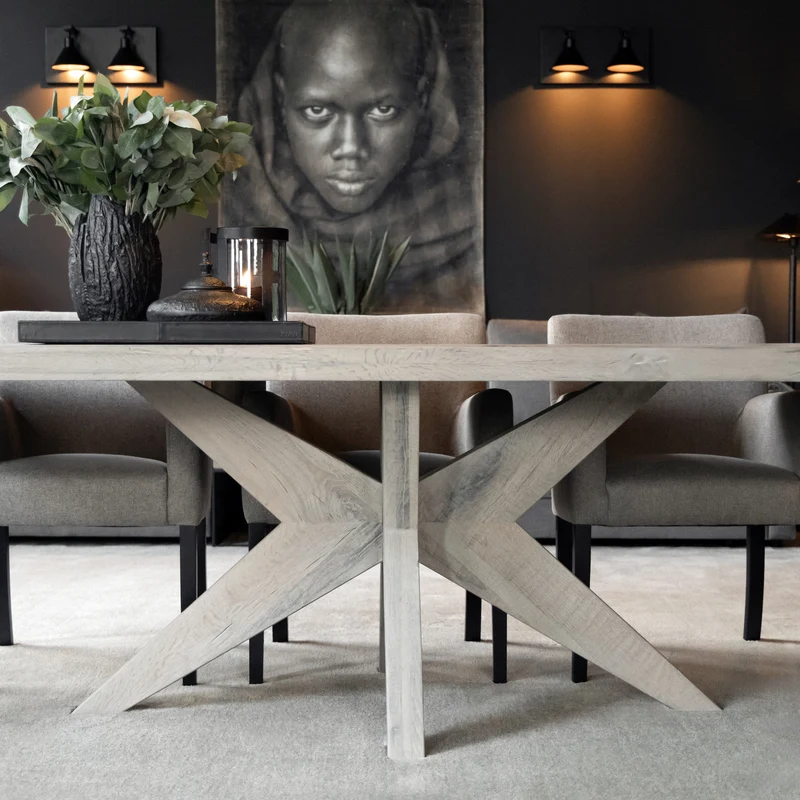 Artwood Esstisch JUSTIN silverstone