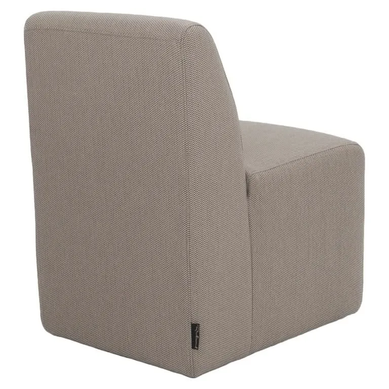 Richmond Interiors Outdoor Esszimmerstuhl Riva taupe (22085 Taupe)