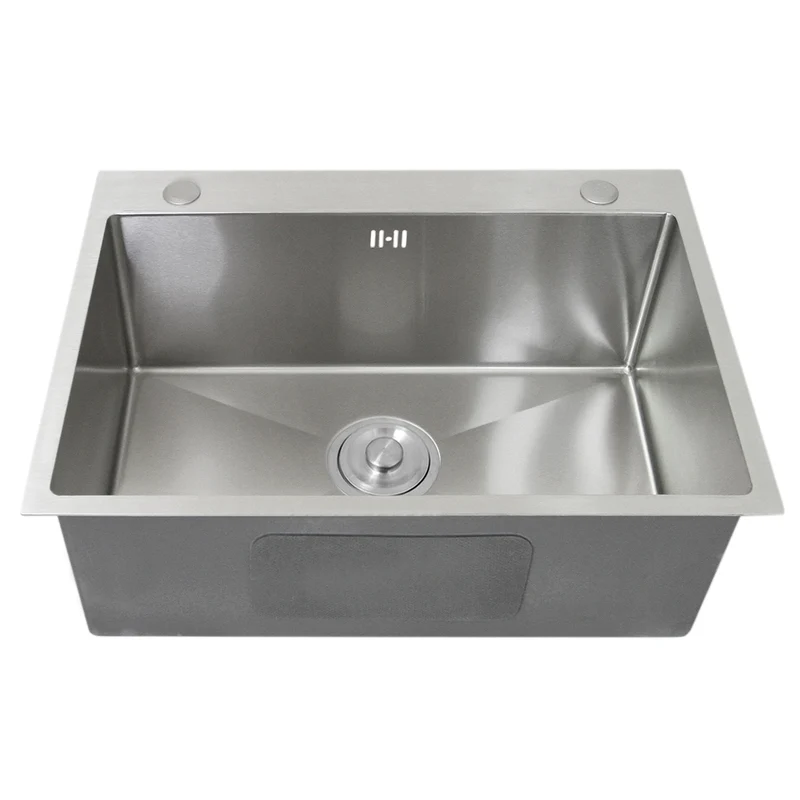 Lavandino da Cucina Singolo in Acciaio Inox KuKoo