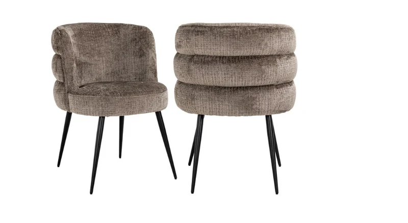 Richmond Interiors Stuhl Stella Stone Chenille