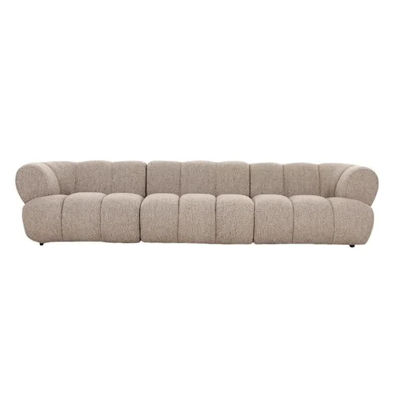 Pole to Pole Sofa New York 4-Sitzer Sand Boucle