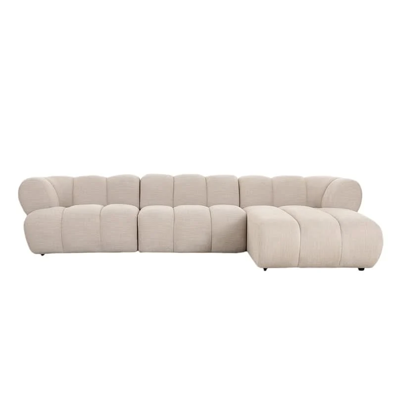 Pole to Pole Sofa New York 4-Sitzer (Lounge rechts) Beige