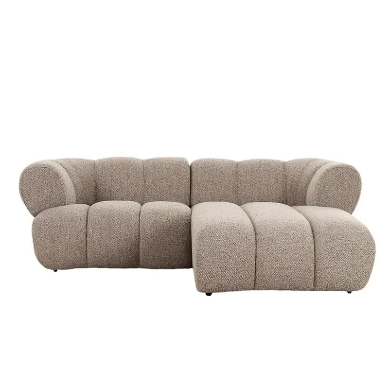 Pole to Pole Sofa New York 2.5-Sitzer (Lounge rechts) Sand Boucle