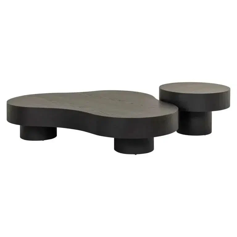 Richmond Interiors Couchtisch Bogor 2er-Set dark coffee (Dark coffee)