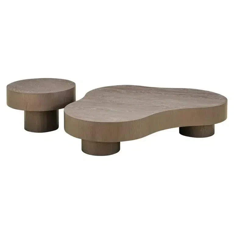 Richmond Interiors Couchtisch Bogor 2er-Set bronze (Bronze)