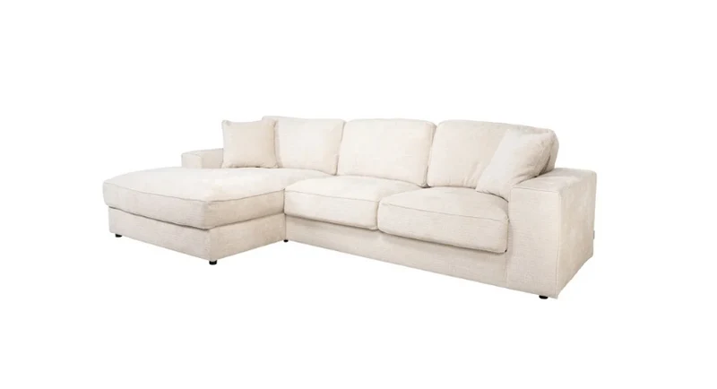 Richmond Interiors Sofa Santos lounge links + 2,5-seater beige niagara