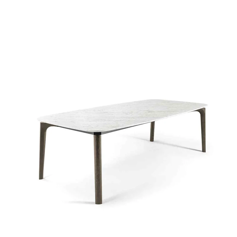 Marble Dining Table ABIGAIL by Roberto Lazzeroni for Poltrona Frau