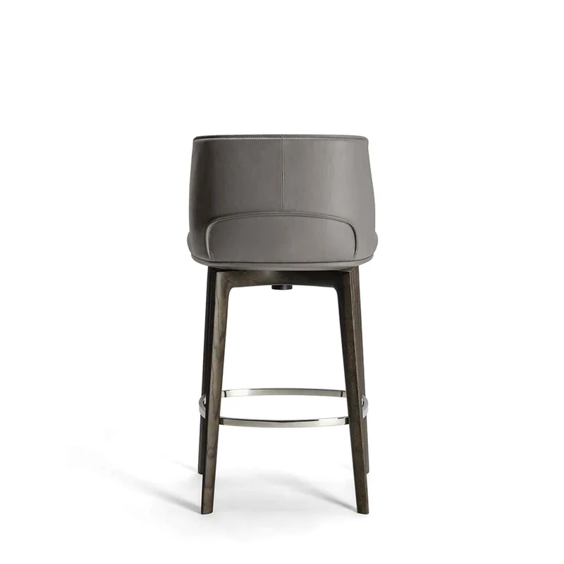 Swivel Stool ARCHIBALD by Jean-Marie Massaud for Poltrona Frau