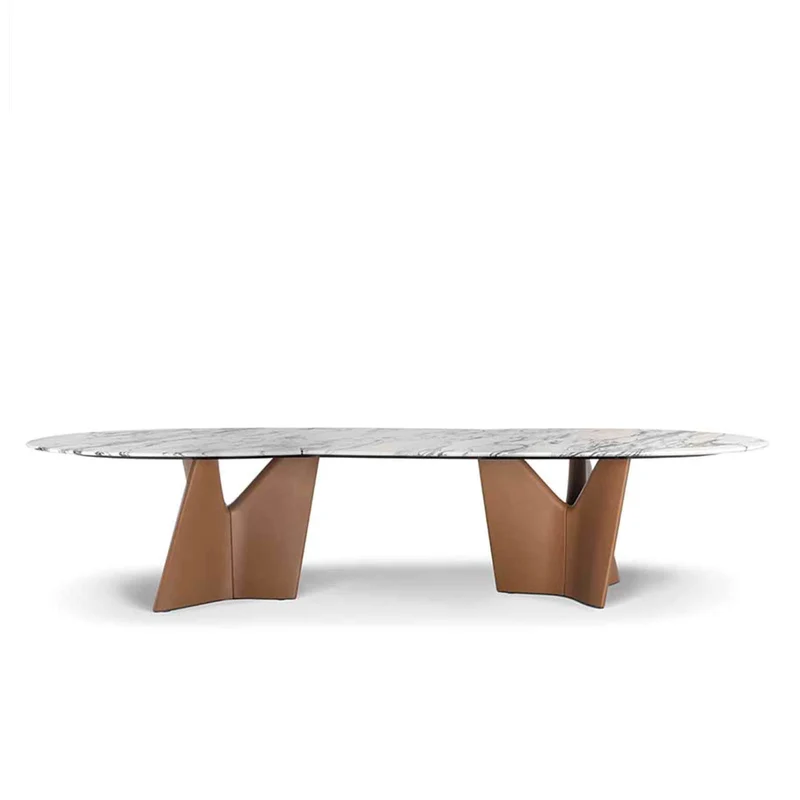 Dining Table INFINITAMENTE 2.0 by Roberto Lazzeroni for Poltrona Frau