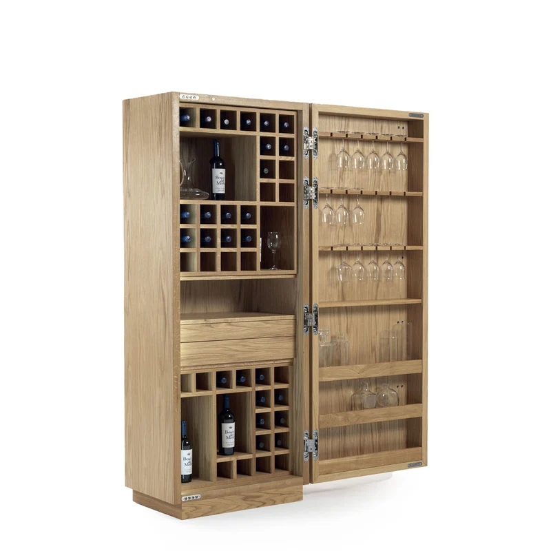 Wine Cabinet CAMBUSA WINE SMALL by Giuliano Cappelletti for Riva 1920