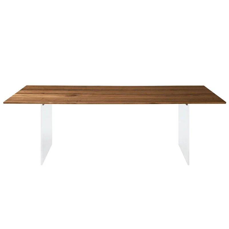 Walnut Wood Dining Table SOSPESO by Dale Italia