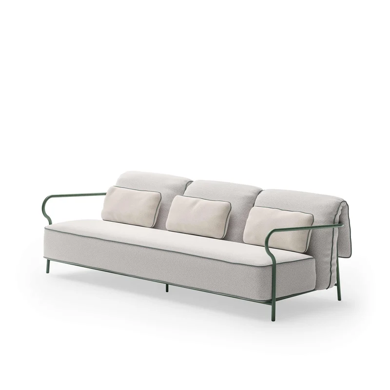 Outdoor Sofa SALÒ by Matteo Thun and Benedetto Fasciana for Unopiù