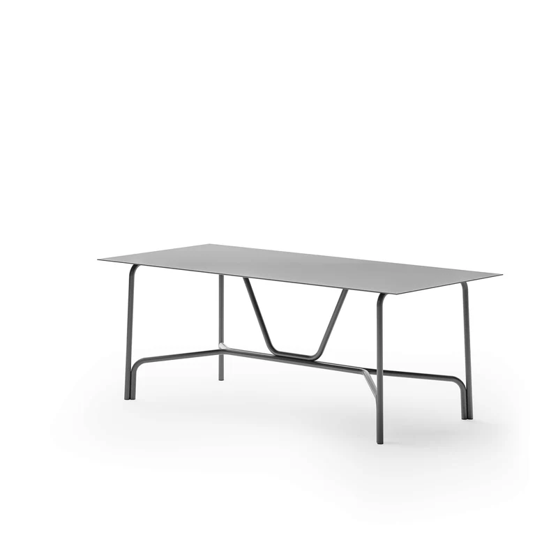 Outdoor Aluminium Table SALÒ by Matteo Thun and Benedetto Fasciana for Unopiù
