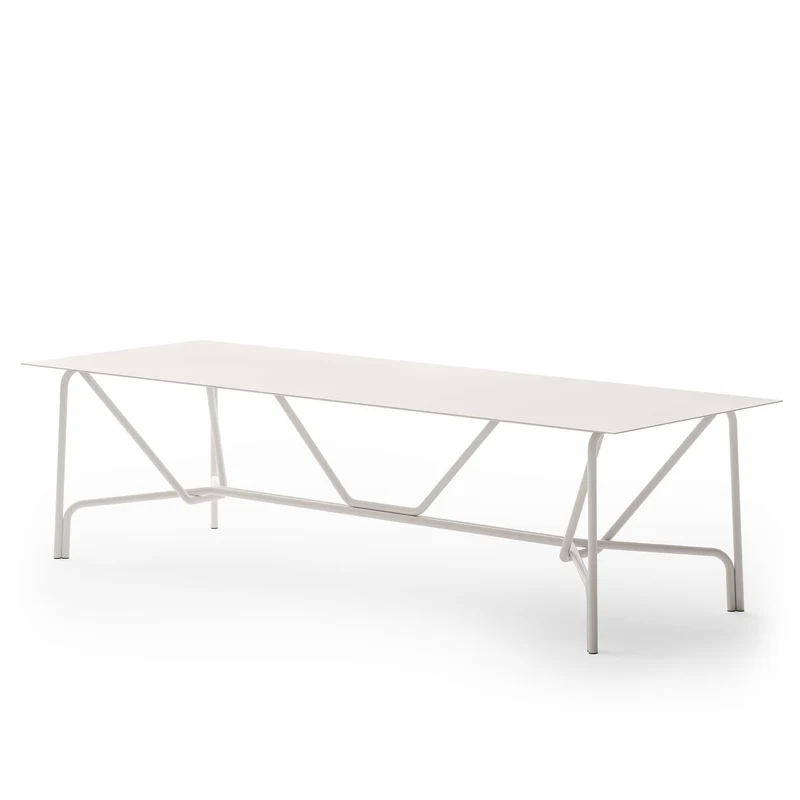 Outdoor Aluminium Table SALÒ by Matteo Thun and Benedetto Fasciana for Unopiù
