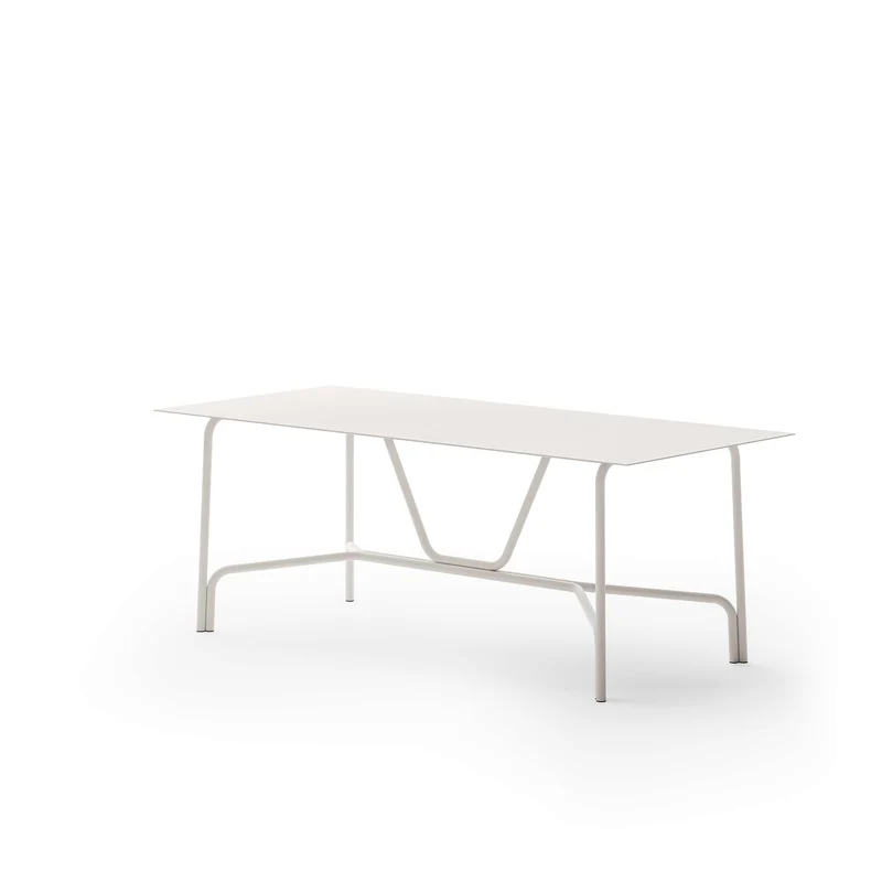Outdoor Aluminium Table SALÒ by Matteo Thun and Benedetto Fasciana for Unopiù