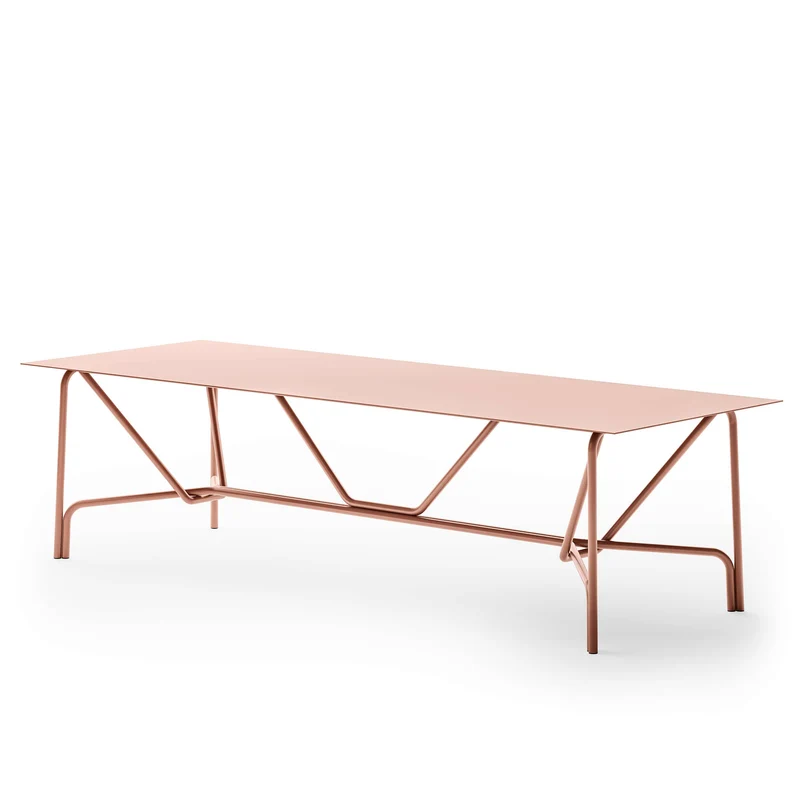 Outdoor Aluminium Table SALÒ by Matteo Thun and Benedetto Fasciana for Unopiù