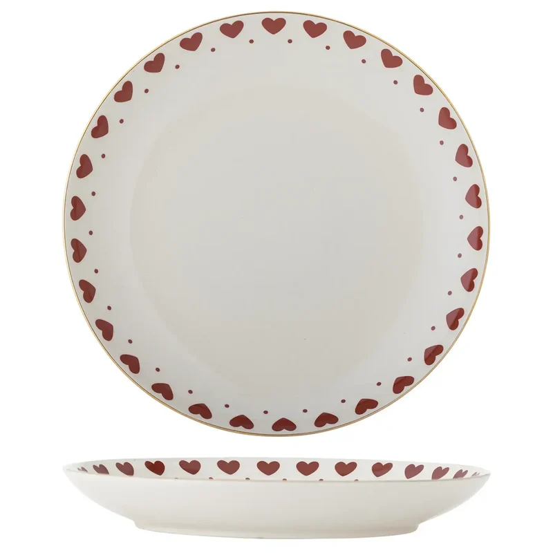Bord aardewerk multi jolly 26cm