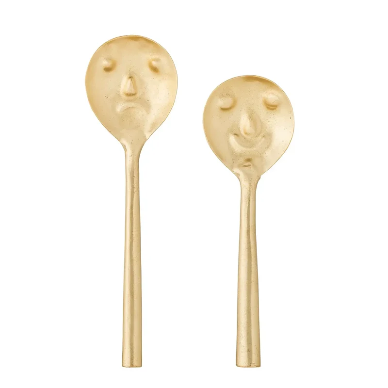 Lepel messing goud Izna