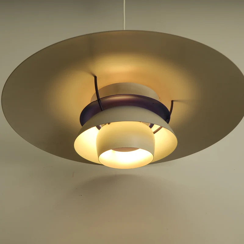 Lampada a sospensione PH 5 di Poul Henningsen per Louis Poulsen, 1958