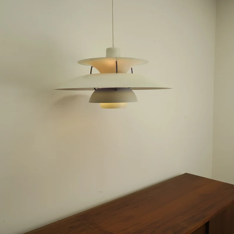 Lampada a sospensione PH 5 di Poul Henningsen per Louis Poulsen, 1958