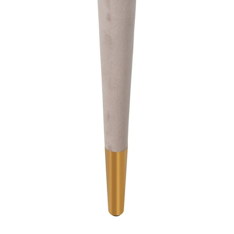 Richmond Interiors Sessell Gia mit Armlehne khaki velvet fire retardant (FR-Quartz 903 Khaki)