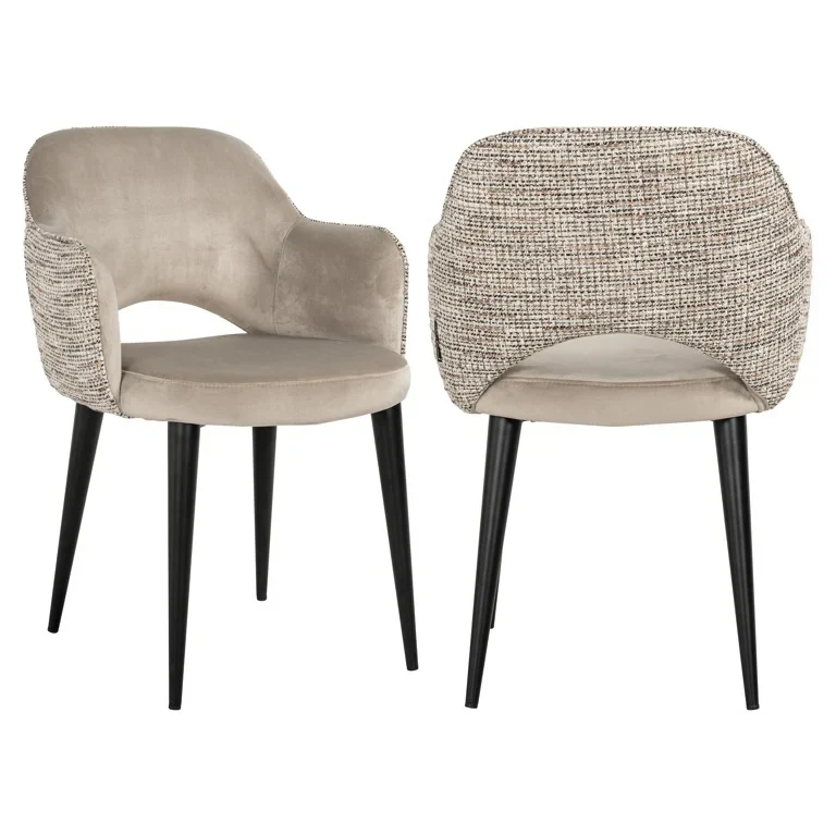 Richmond Interiors Stuhl Giovanna trendige Natur