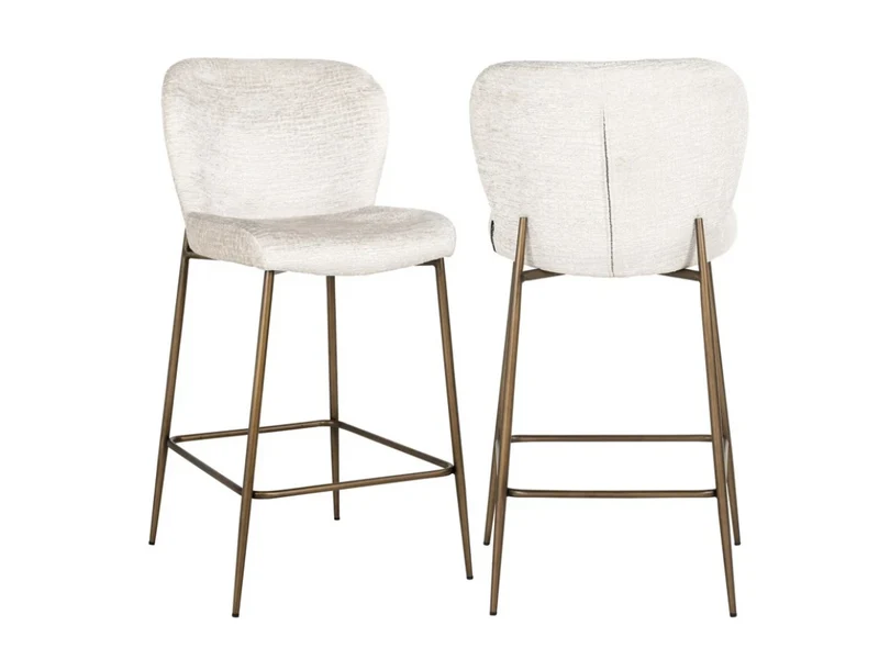 Richmond Interiors Barstuhl Darby cream fusion