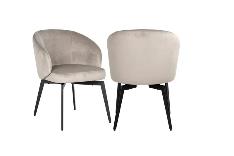 Richmond Interiors Stuhl Amphara khaki velvet
