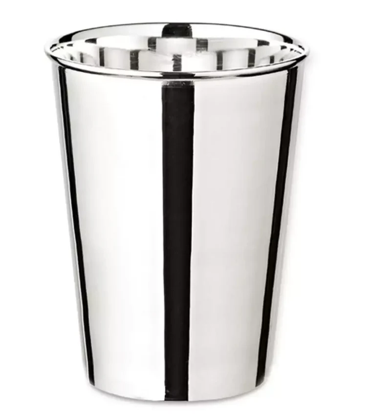 Edzard Trinkbecher Konus (Höhe 11 cm, Füllmenge 300 ml), schwerversilbert