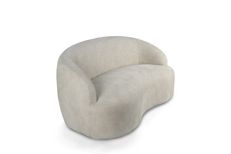 PTMD Bohne Cream 9901 nanci fabric 2 Sitzsofa