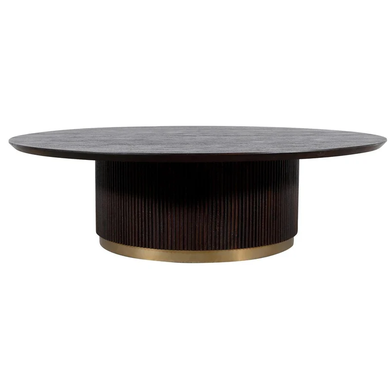 PTMD Xelle schwarzer Couchtisch 150 cm