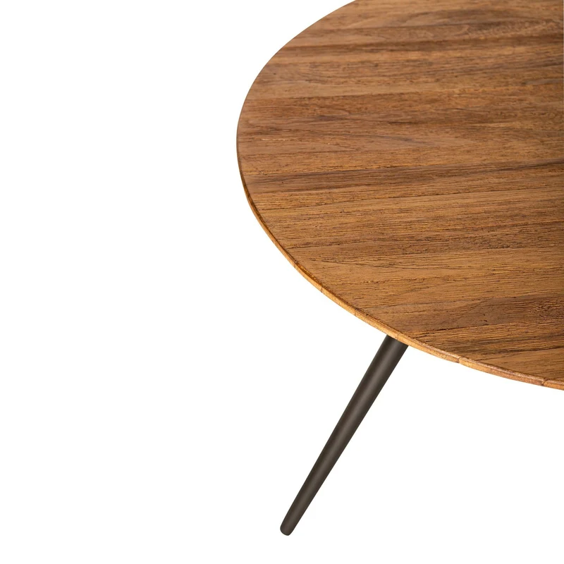 PTMD Thyrsa Natürlicher Couchtisch aus recyceltem Teakholz SV4