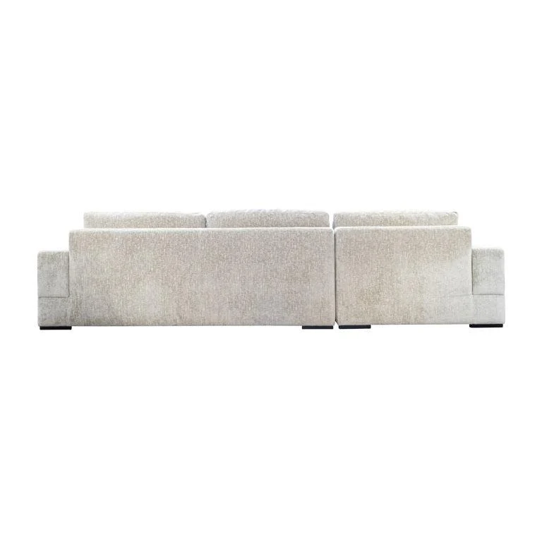 Richmond Interiors Couch Pasha Lounge Links + 3 Sitzer pearl island (Island pearl 106)
