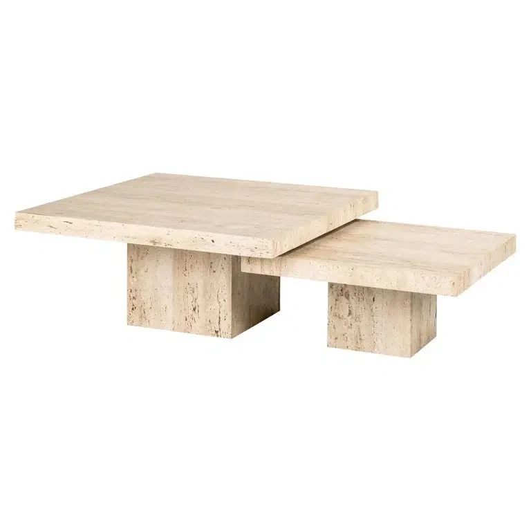 Richmond Interiors La Cantera Couchtisch quadratische set von 2