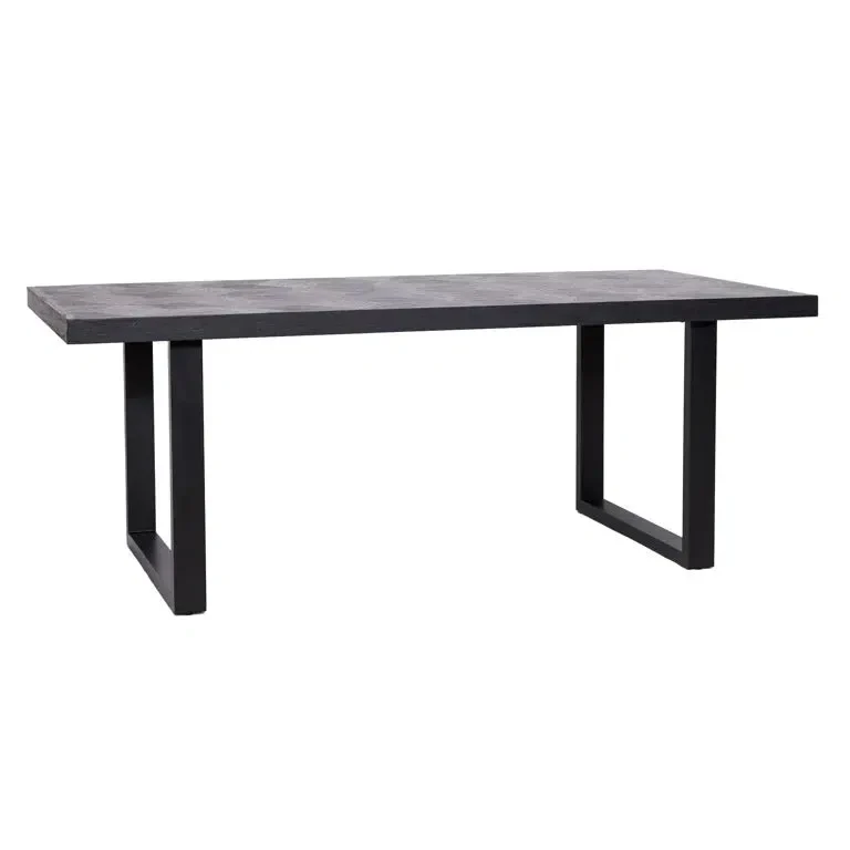 Richmond Interiors Esstisch Blax 200x100 (Black)