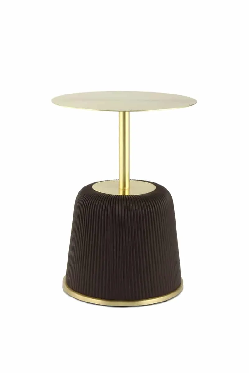 Matera Design Beistelltisch Mika Braun