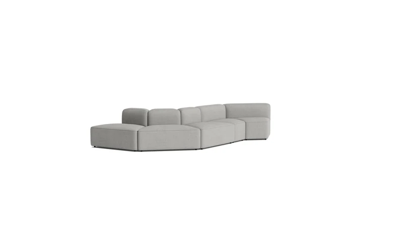 Rope modulares Sofa 5-Sitzer Curved