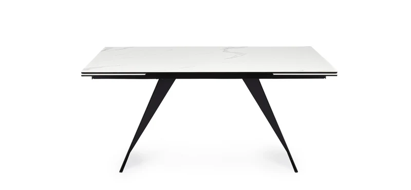Tavolo allungabile in ceramica su vetro temperato 160-240x90 cm