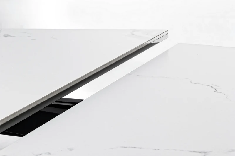 Tavolo allungabile in ceramica su vetro temperato 160-240x90 cm