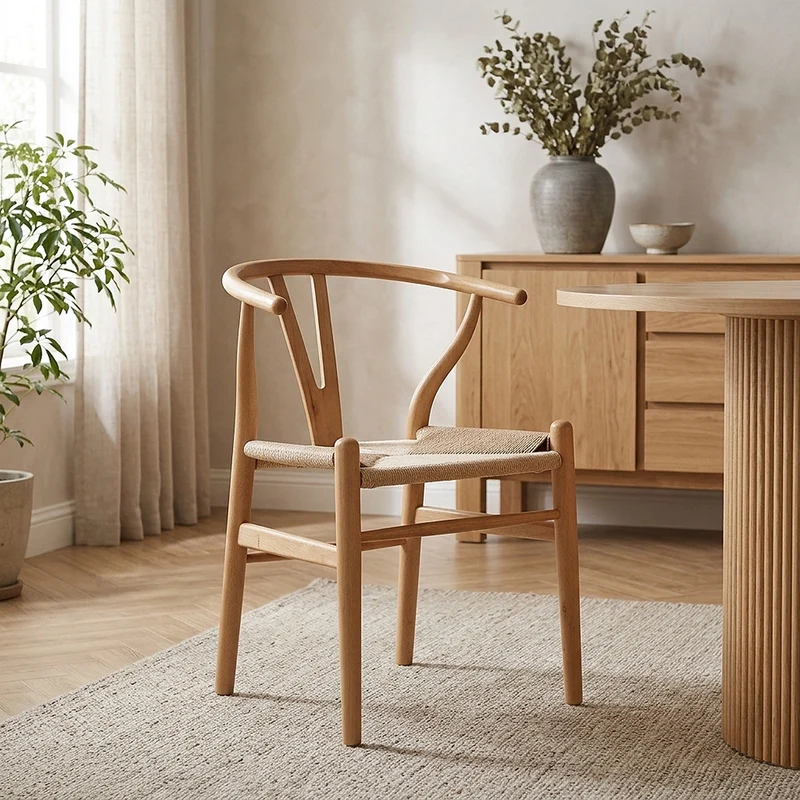 Sedia da pranzo Corda Quercia - Maxime Beige