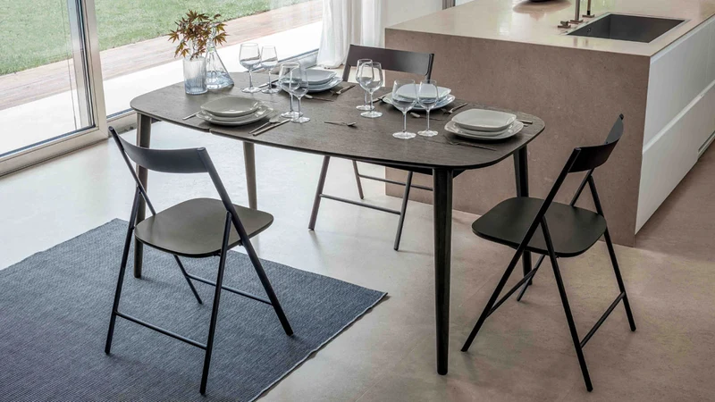 Ribot Wood Extendable Dining Table by Altacom - Made in Italy