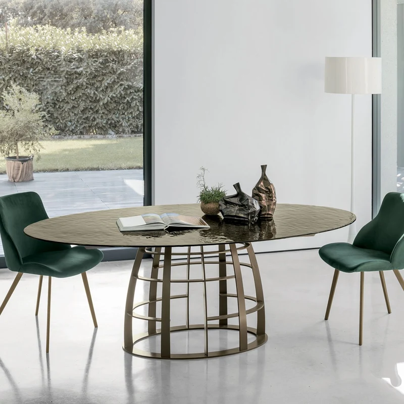 Cosmos Fixed Dining Table – Target Point - Italian Sculptural Design