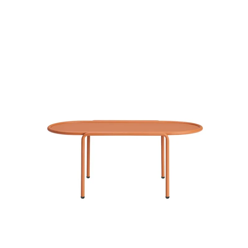 S•CAB Dress Code Oval Coffee Table - Italian Outdoor Designer Coffee Table